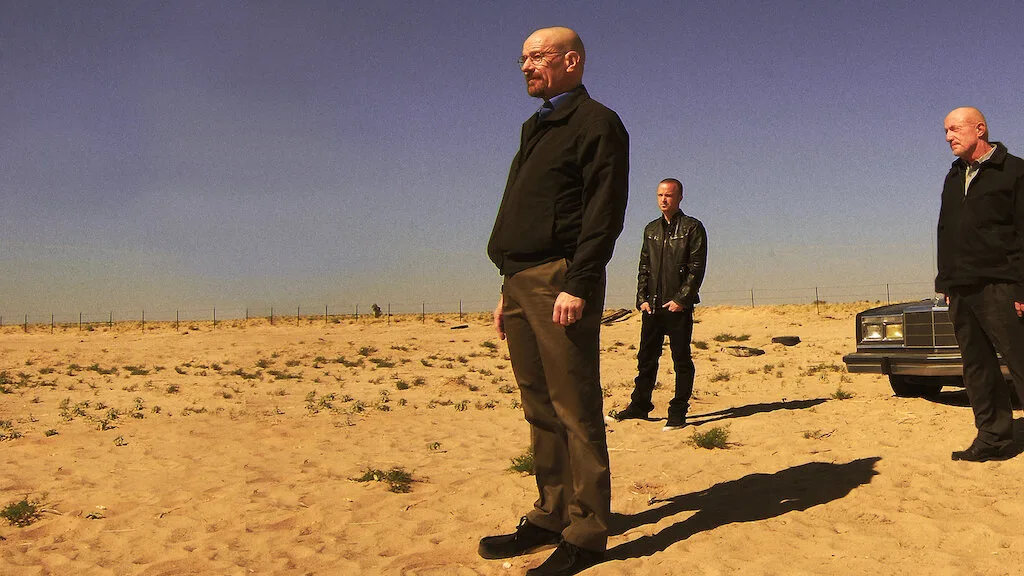 Walter White with Jesse Pinkman 