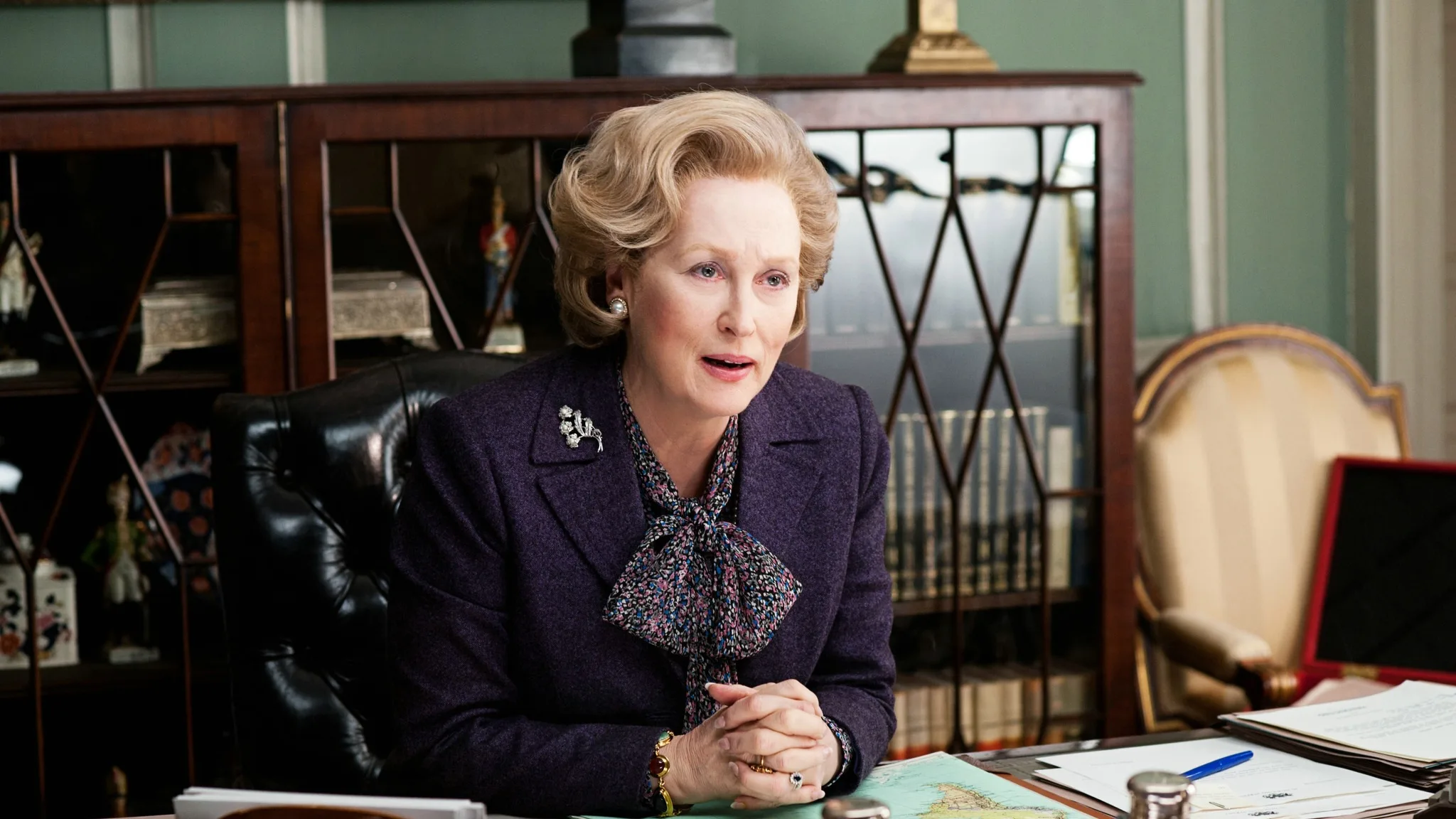 Meryl Streep as Margaret Thatcher in The Iron Lady (2011)