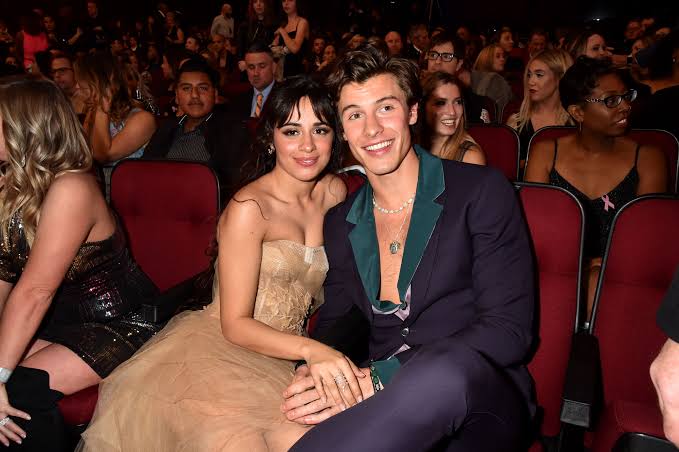 Shawn and Camila at an event together 