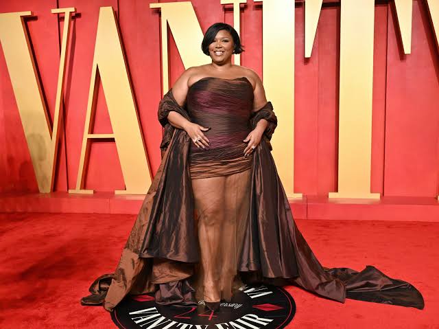 Lizzo on the red carpet