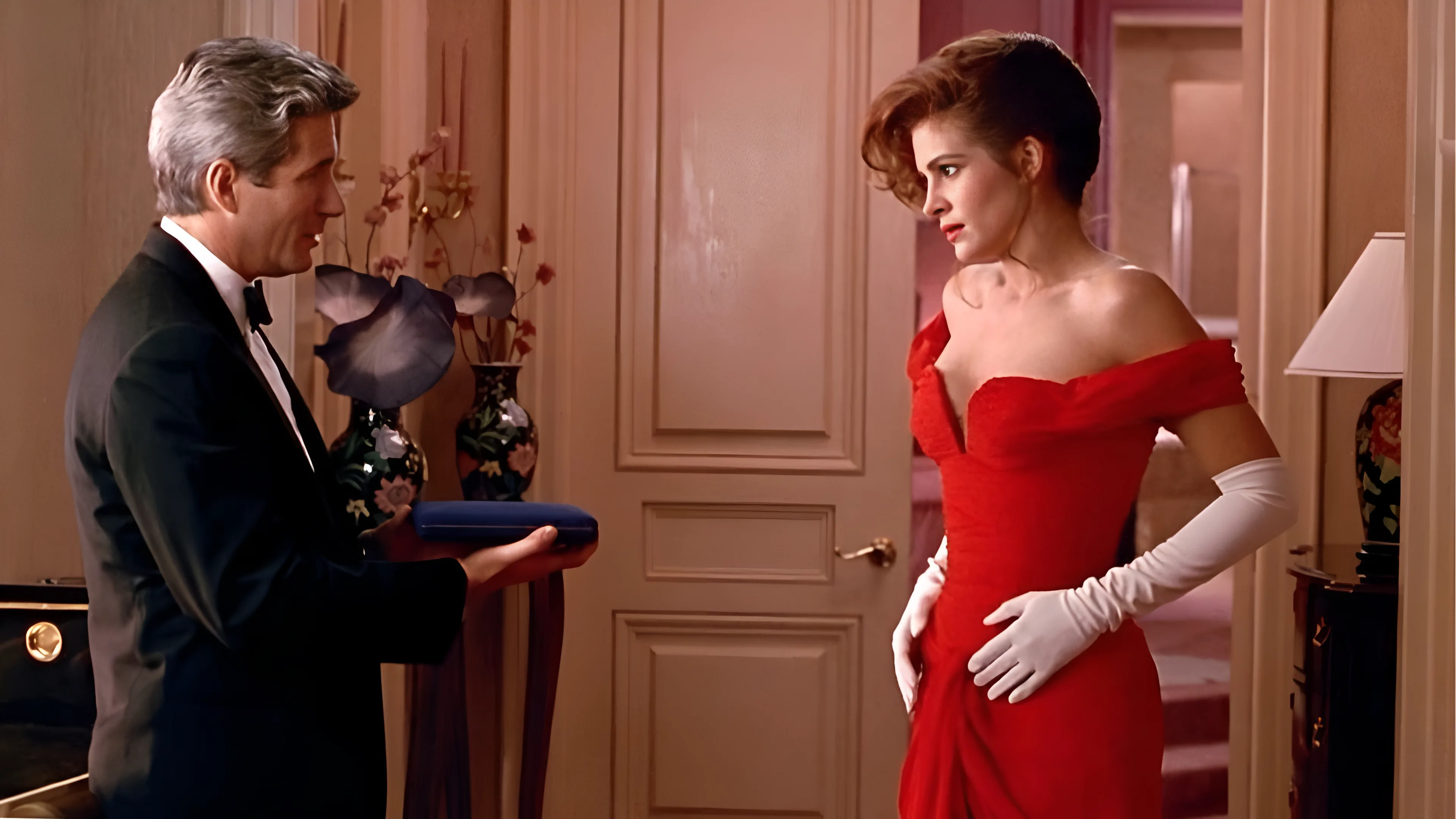 Julia Roberts' iconic red dress in Pretty Woman 